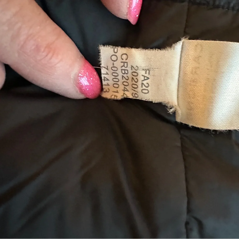 Carbon38 Shiny Black Takara Shine Puffer Jacket Medium - Picture 15 of 15